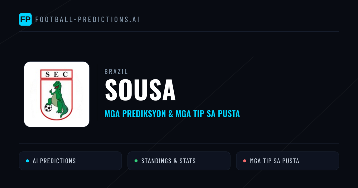 Sousa Predictions & Stats