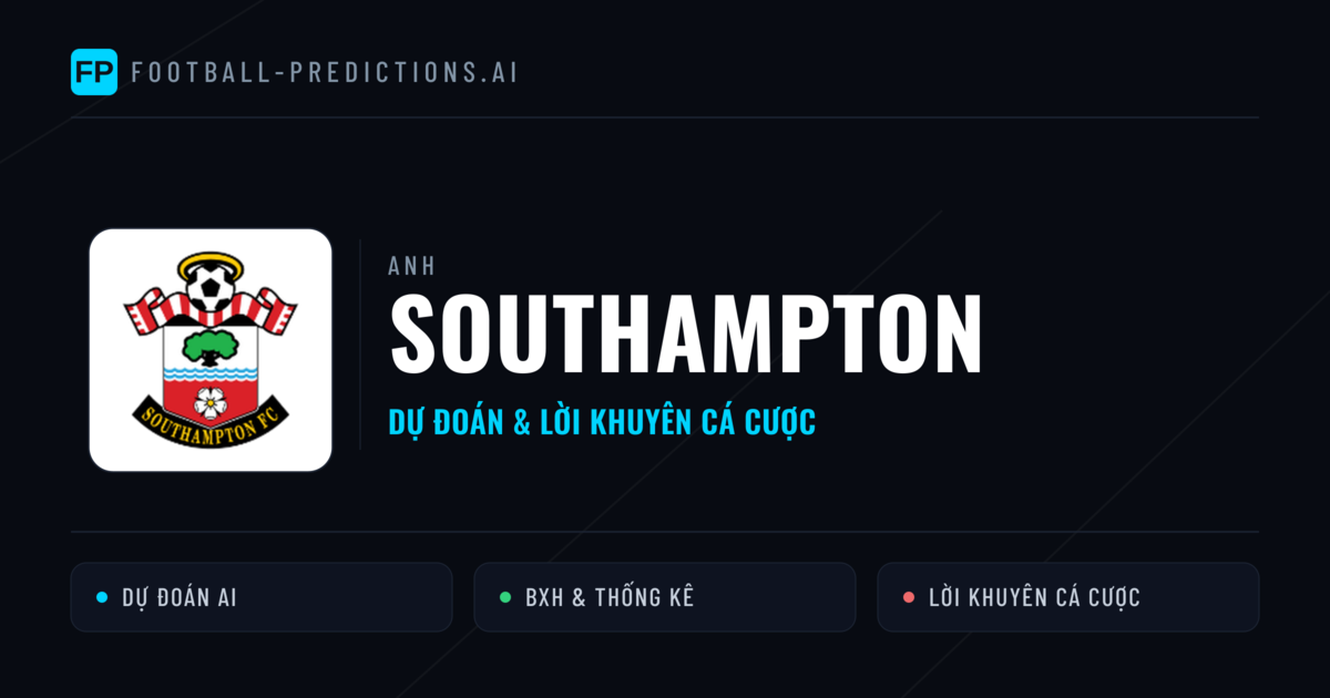 Southampton Dự đoán & Thống kê
