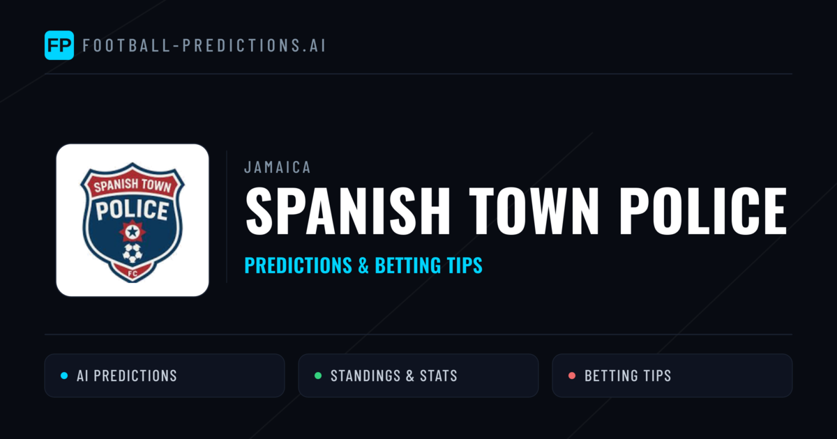 Spanish Town Police Predictions & Stats