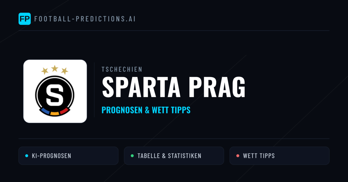 Sparta Prag Prognosen & Statistiken