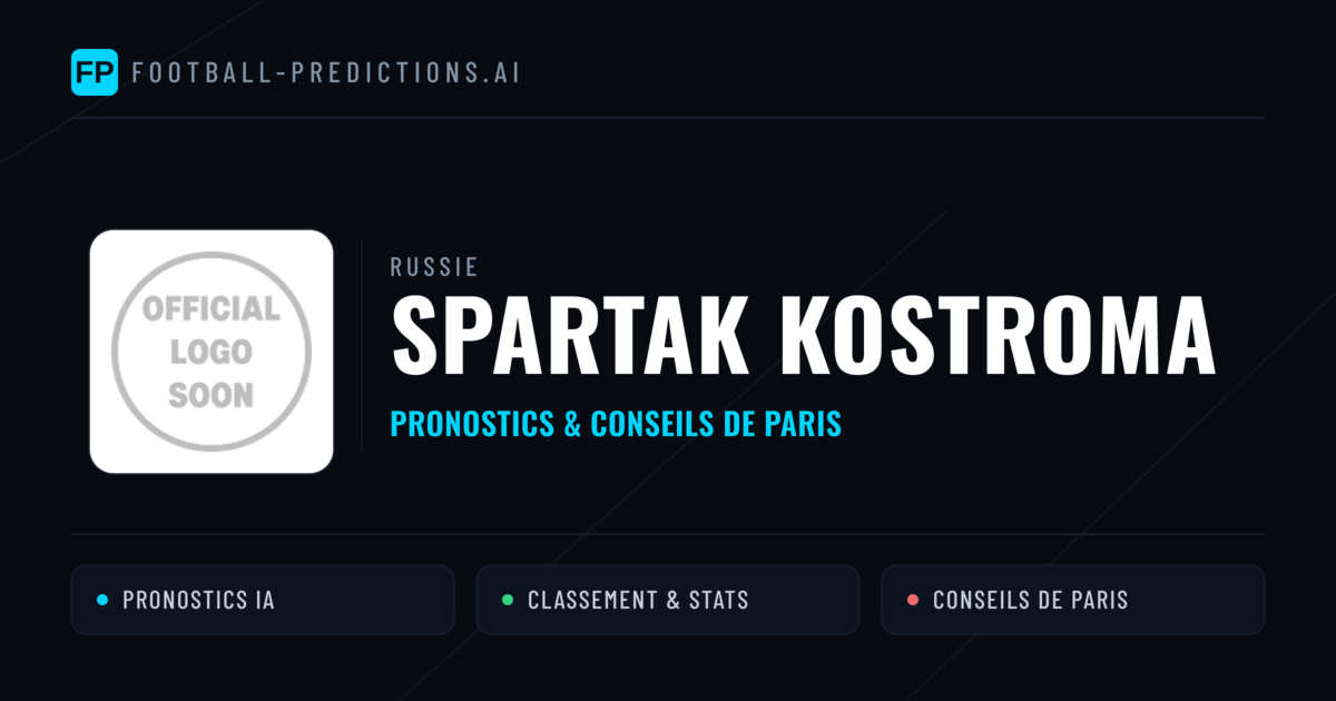 Spartak Kostroma Pronostics & Statistiques