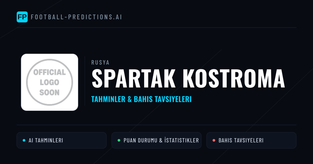 Spartak Kostroma Tahminleri & İstatistikler