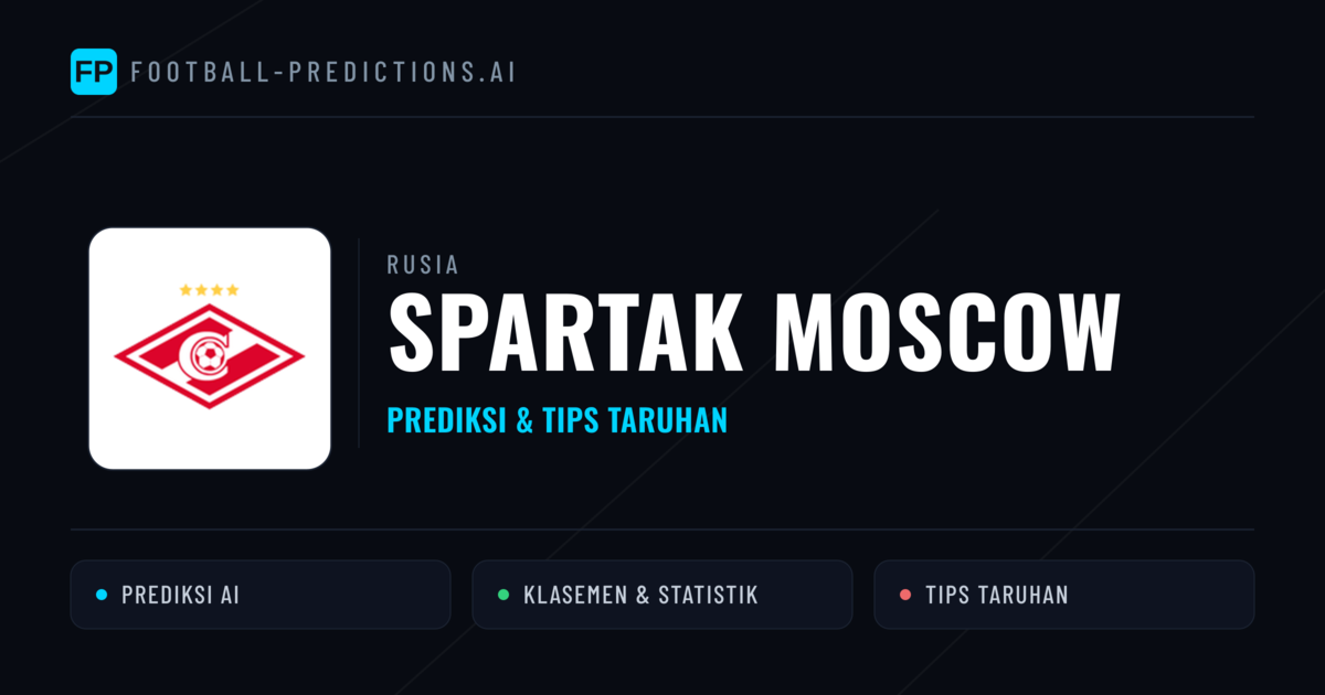 Spartak Moscow Prediksi & Statistik Piala Dunia