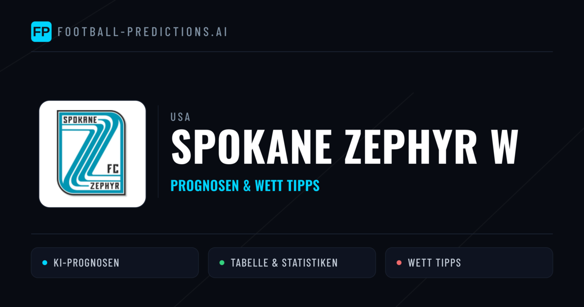 Spokane Zephyr W Prognosen & Statistiken