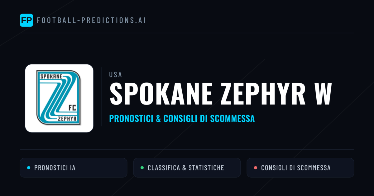 Pronostici e Statistiche Spokane Zephyr W