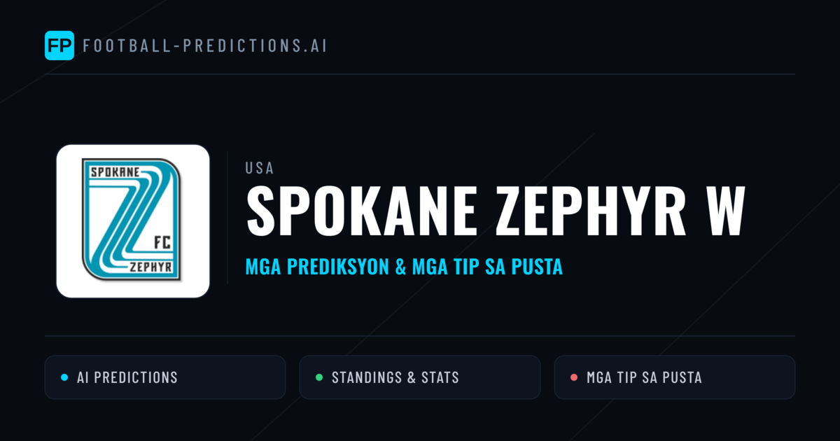 Spokane Zephyr W Predictions & Stats