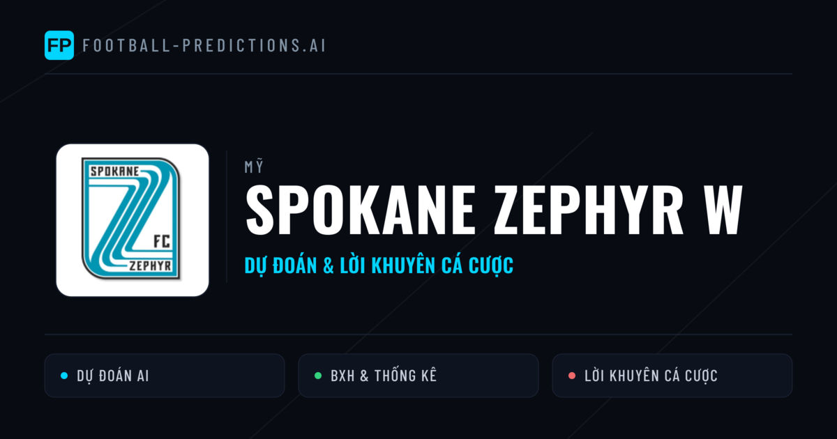 Spokane Zephyr W Dự đoán & Thống kê