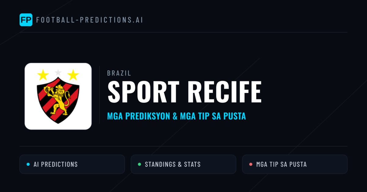 Sport Recife Predictions & Stats