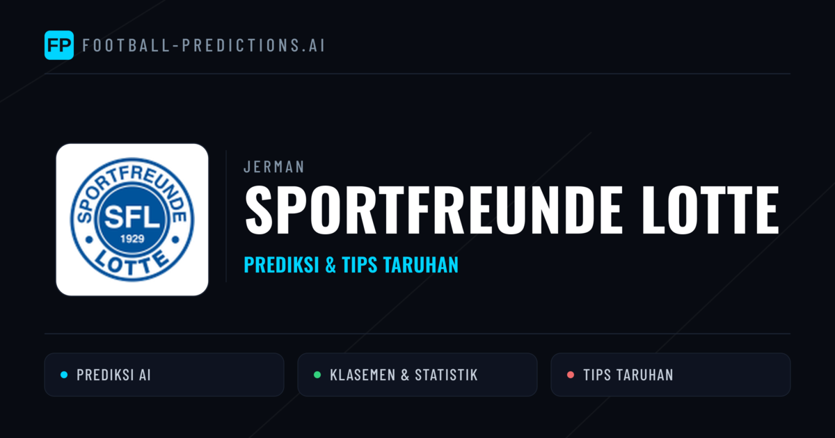 Sportfreunde Lotte Prediksi & Statistik Piala Dunia