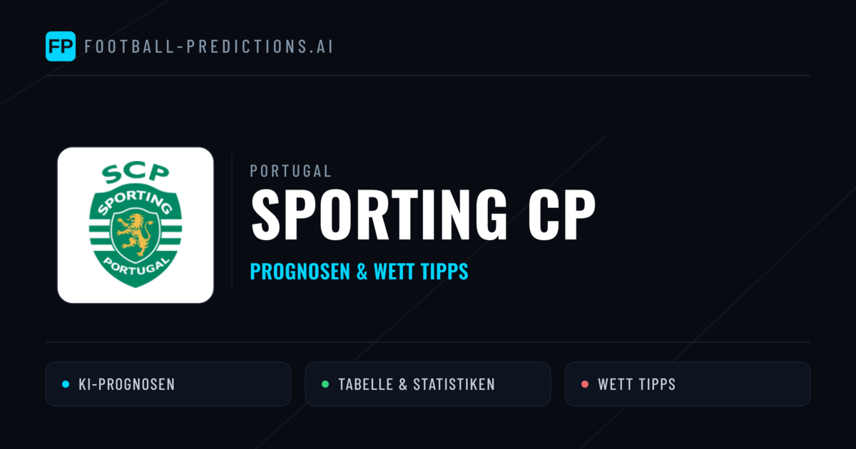 Sporting CP Prognosen & Statistiken