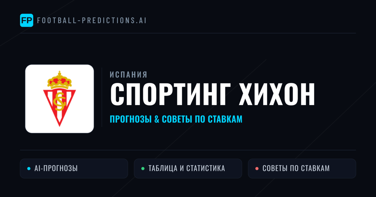 Спортинг Хихон прогнозы и статистика
