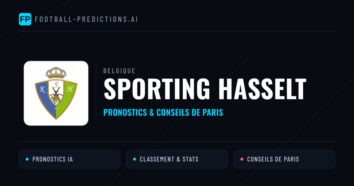 Sporting Hasselt Pronostics & Statistiques