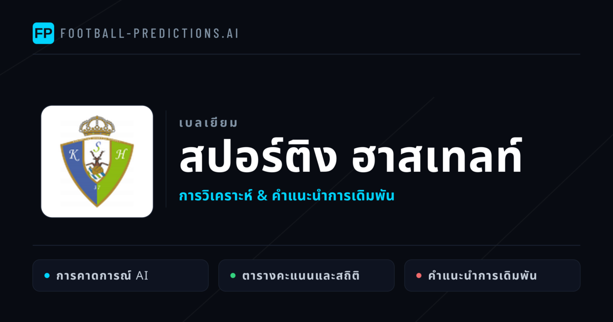 สปอร์ติง ฮาสเทลท์ การวิเคราะห์และสถิติ