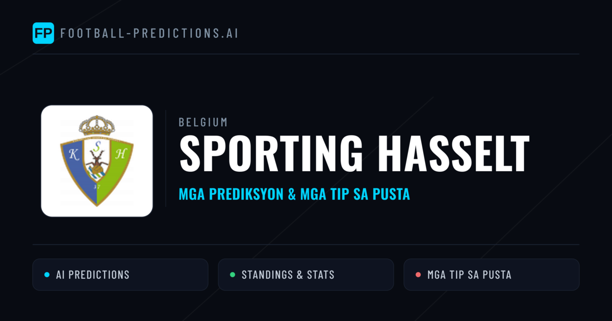Sporting Hasselt Predictions & Stats