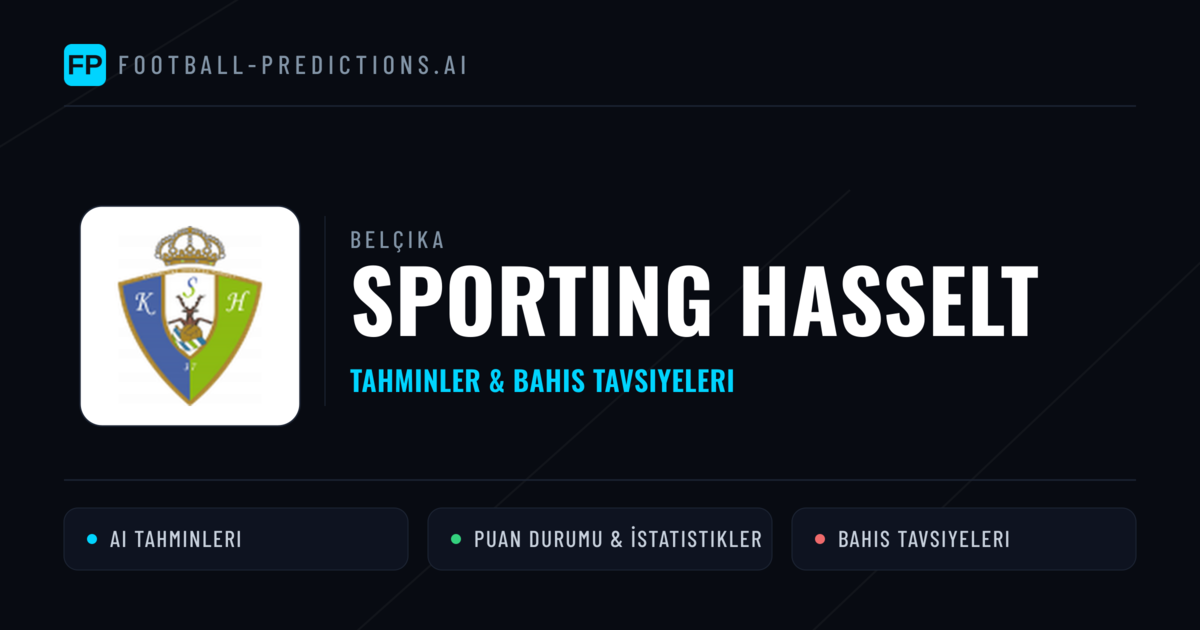 Sporting Hasselt Tahminleri & İstatistikler