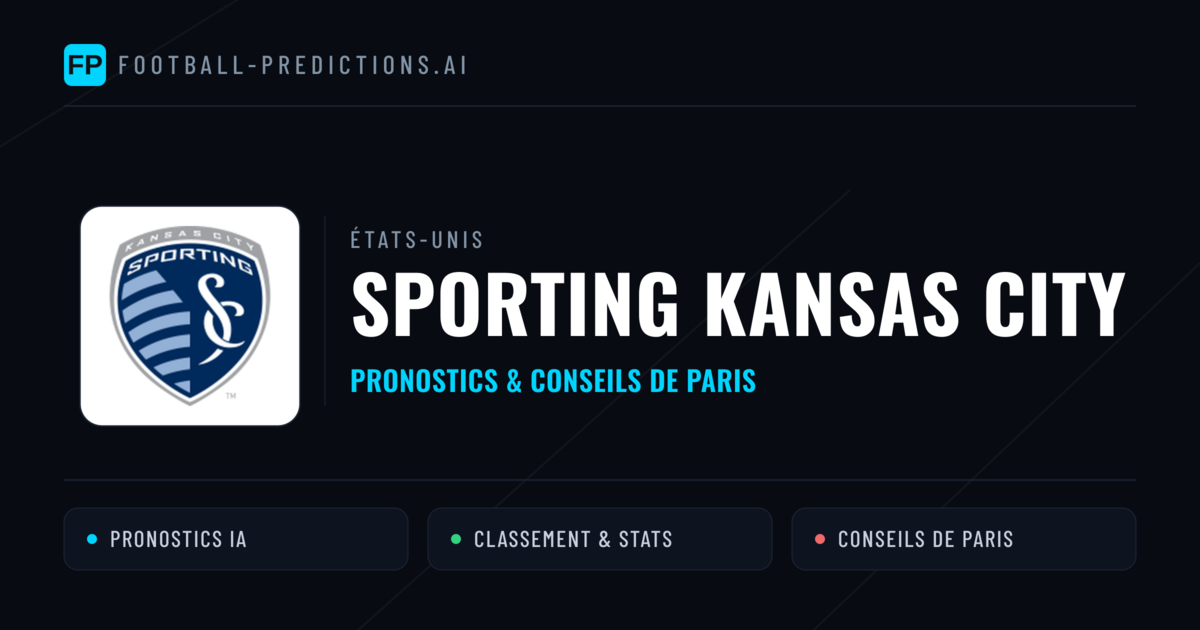 Sporting Kansas City Pronostics & Statistiques