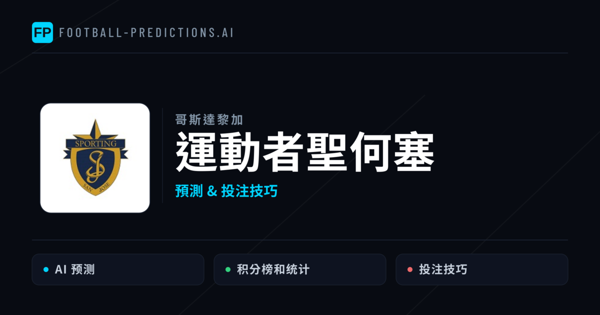 運動者聖何塞 運彩分析｜足球預測與數據