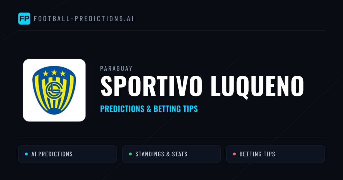Sportivo Luqueno Predictions & Stats