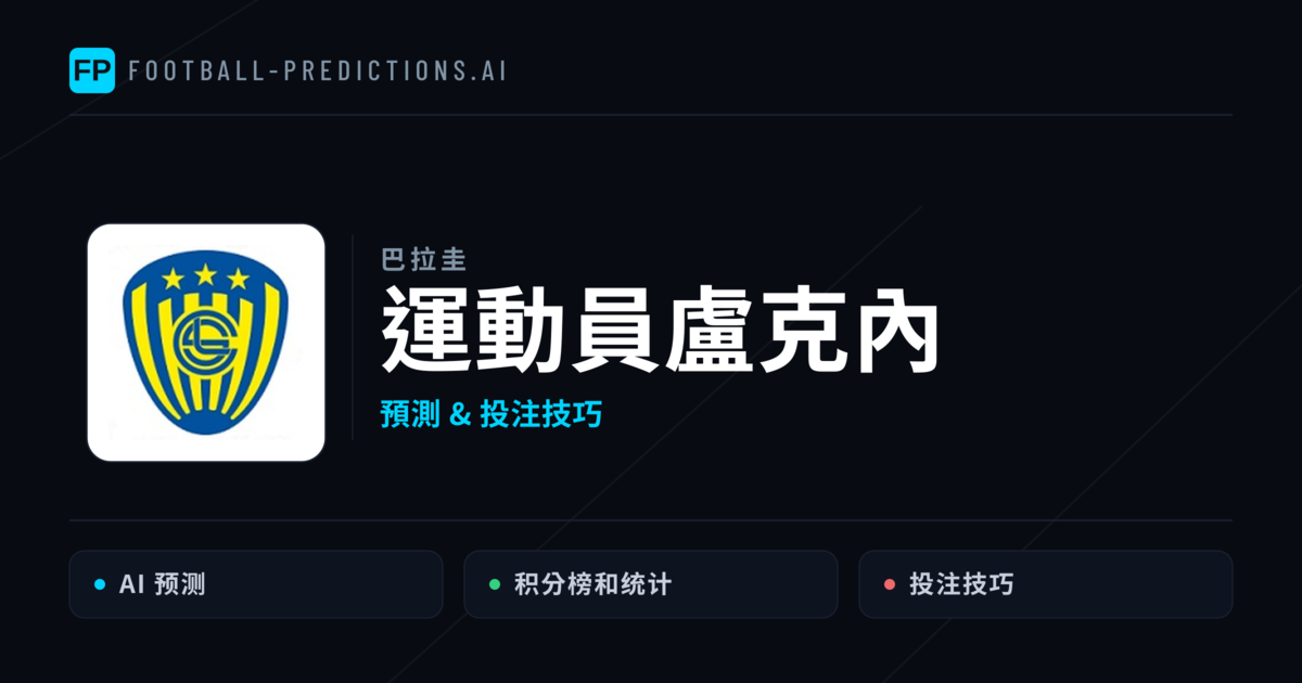 運動員盧克內 運彩分析|足球預測與數據