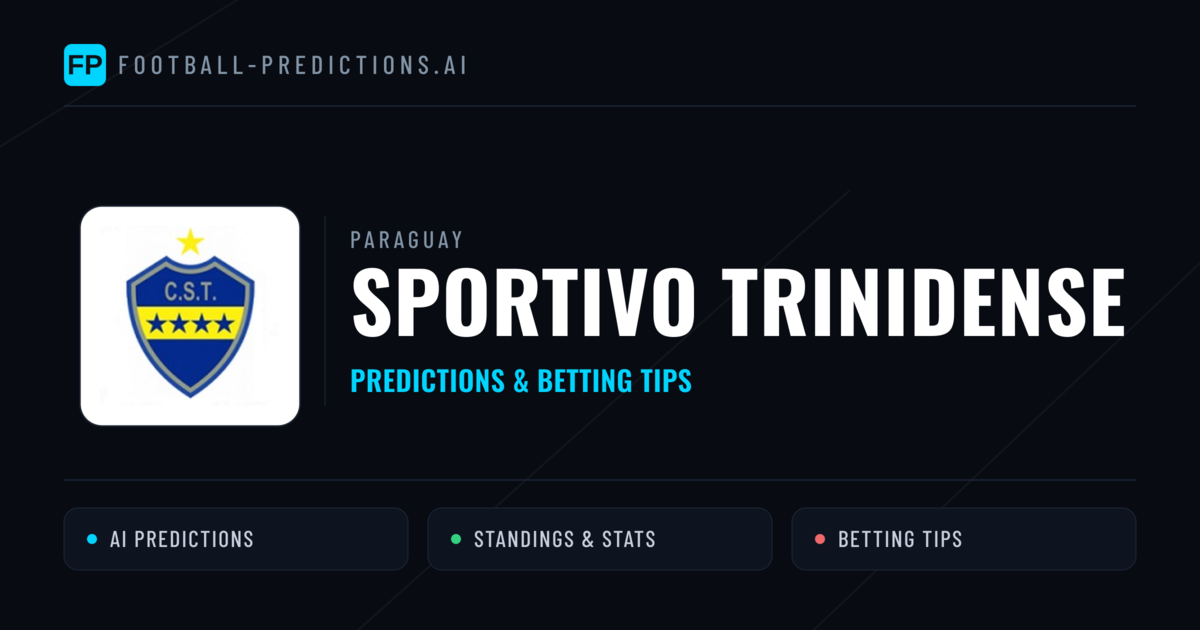 Sportivo Trinidense Predictions & Stats