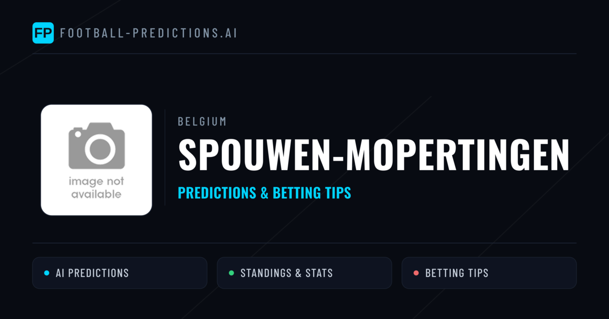 Spouwen-Mopertingen Predictions & Stats