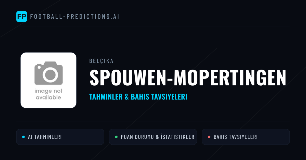 Spouwen-Mopertingen Tahminleri & İstatistikler