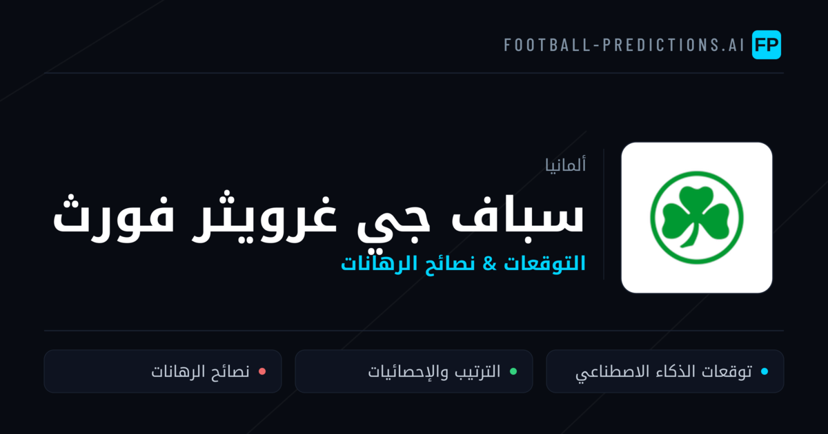 سباف جي غرويثر فورث توقعات واحصائيات