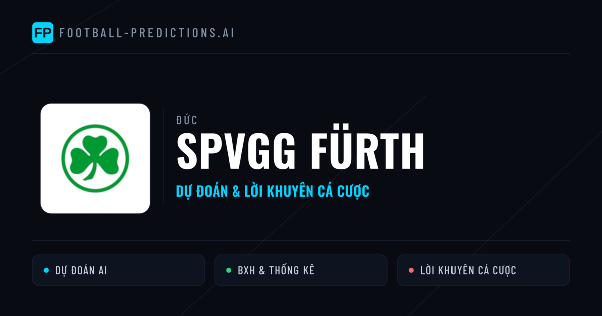 SpVgg Fürth Dự đoán & Thống kê