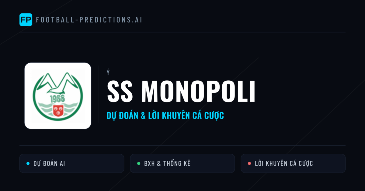 SS Monopoli Dự đoán & Thống kê