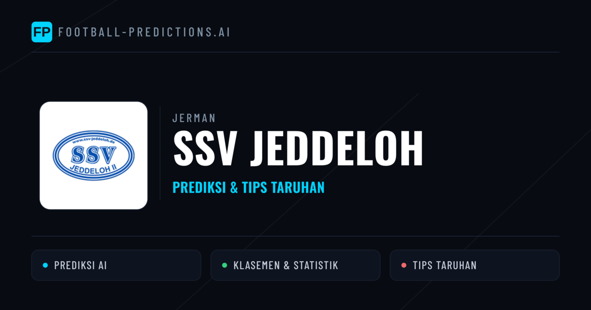 SSV Jeddeloh Prediksi & Statistik Piala Dunia