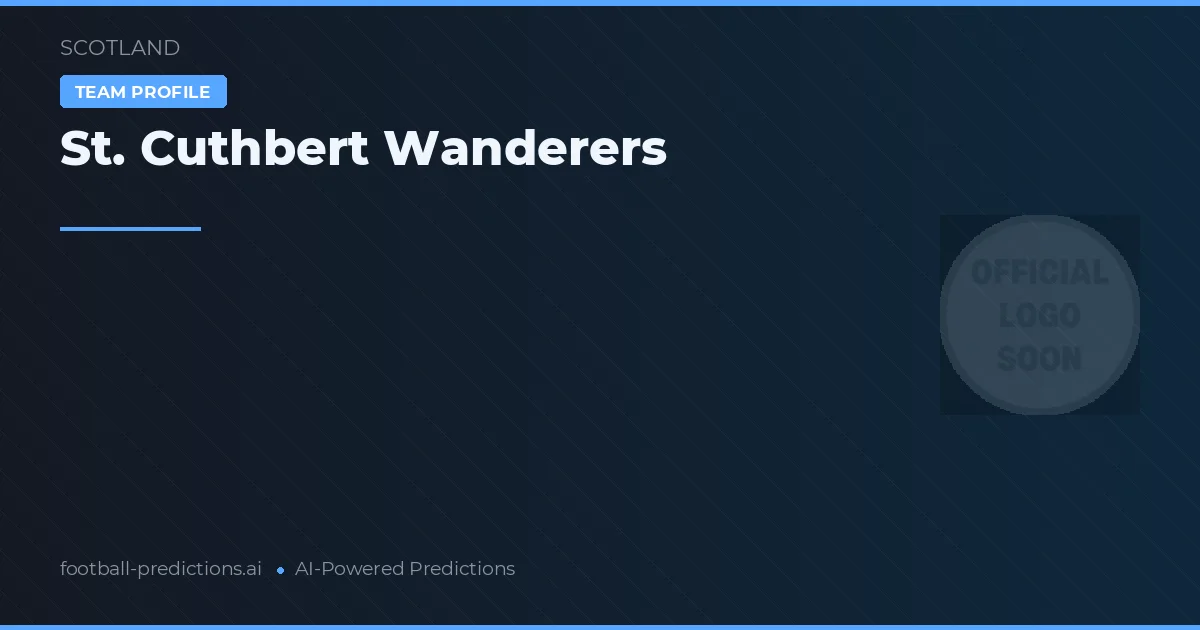St. Cuthbert Wanderers Prognosen & Statistiken