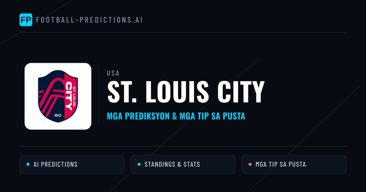 St. Louis City Predictions & Stats