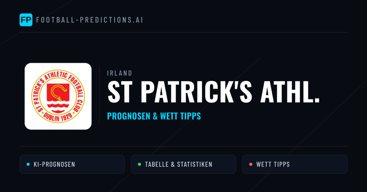 St Patrick's Athl. Prognosen & Statistiken