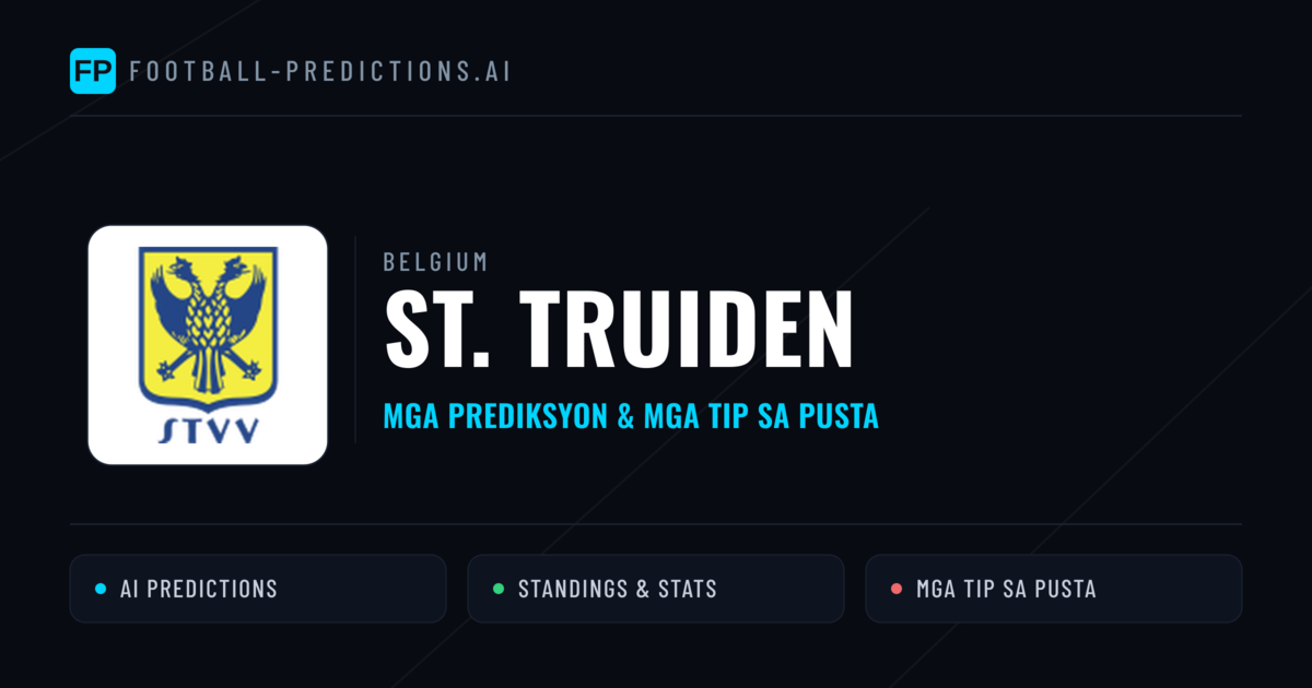 St. Truiden Predictions & Stats