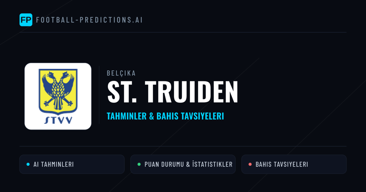 St. Truiden Tahminleri & İstatistikler