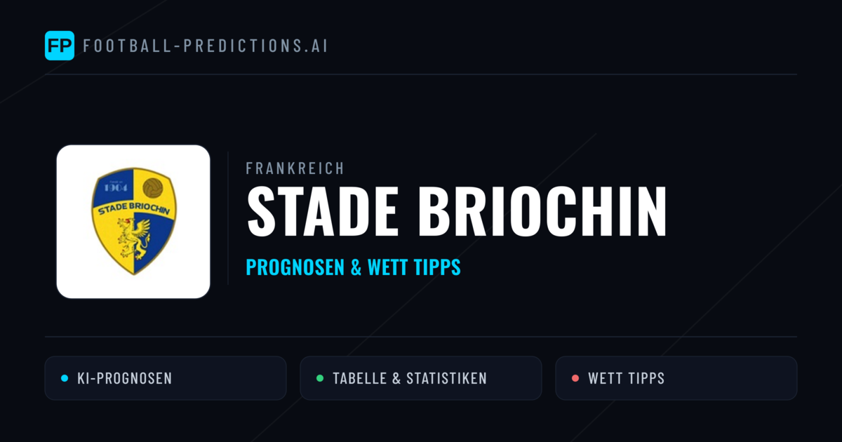 Stade Briochin Prognosen & Statistiken