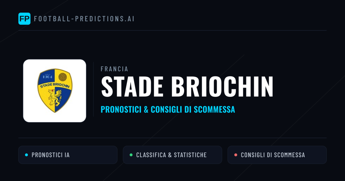Pronostici e Statistiche Stade Briochin