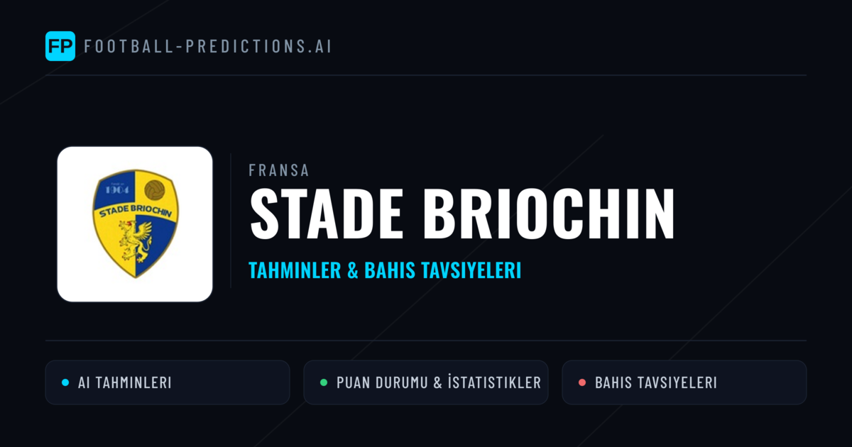 Stade Briochin Tahminleri & İstatistikler
