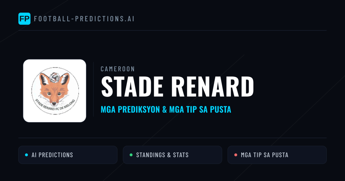 Stade Renard Predictions & Stats
