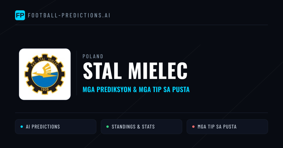 Stal Mielec Predictions & Stats