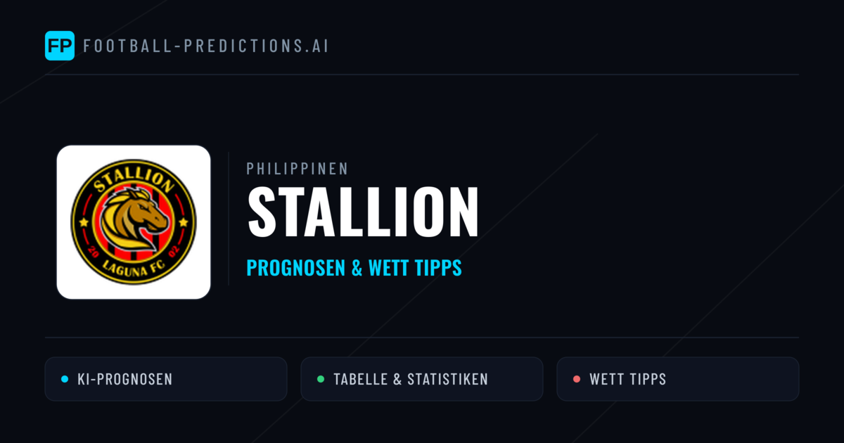 Stallion Prognosen & Statistiken