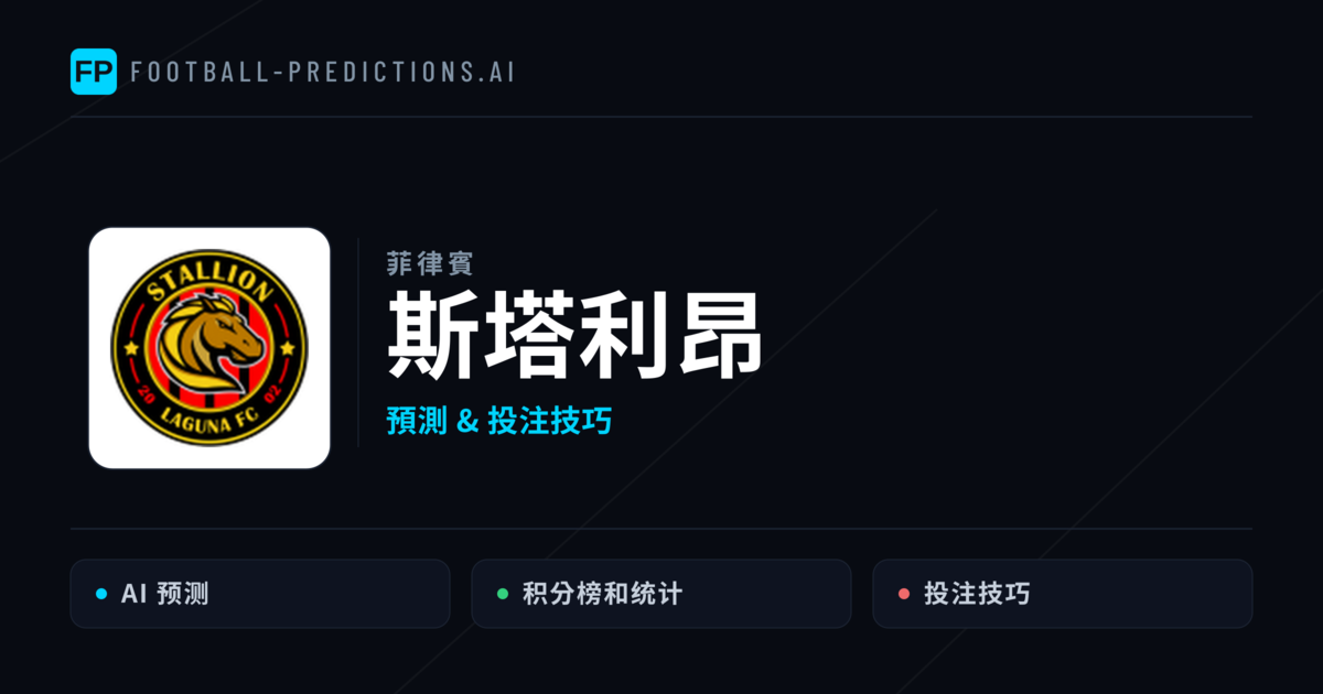 斯塔利昂 運彩分析|足球預測與數據