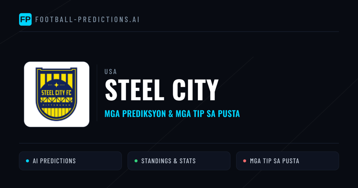 Steel City Predictions & Stats