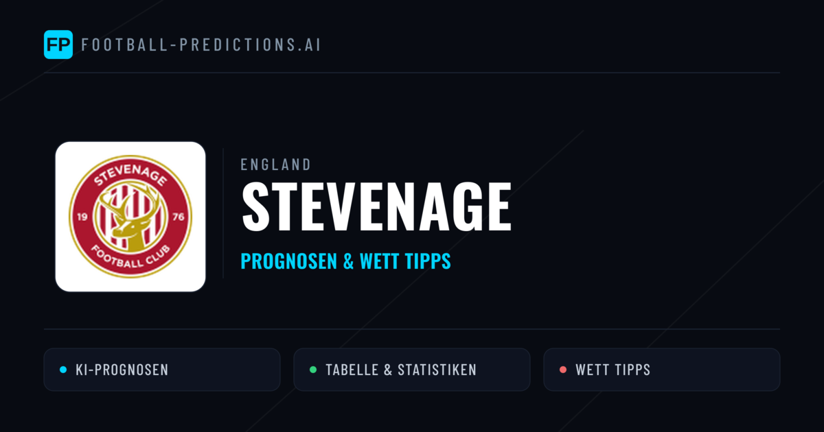 Stevenage Prognosen & Statistiken
