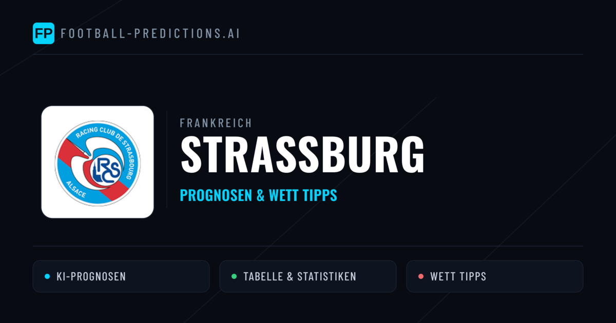 Straßburg Prognosen & Statistiken