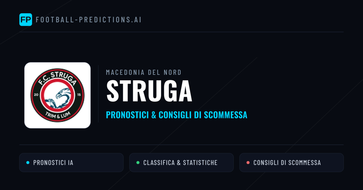 Pronostici e Statistiche Struga