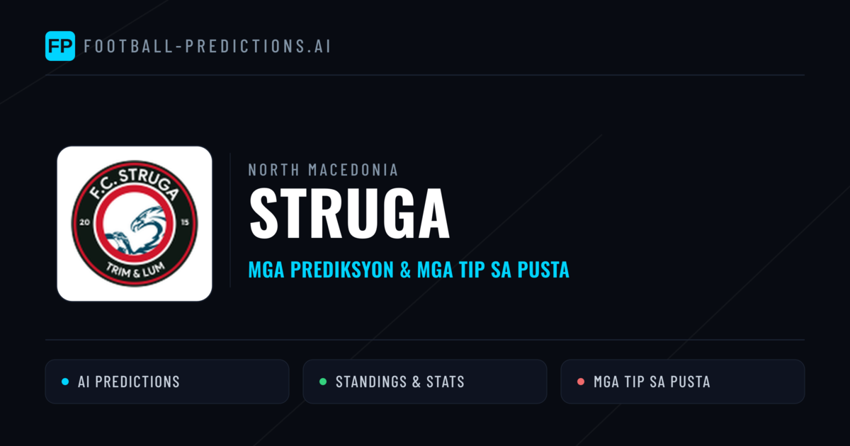 Struga Predictions & Stats