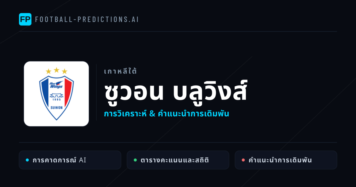 ซูวอน บลูวิงส์ การวิเคราะห์และสถิติ
