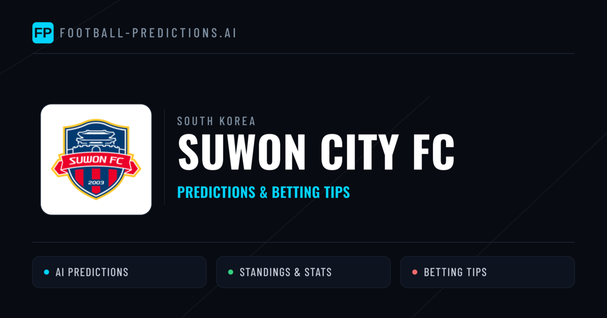 Suwon City FC Predictions & Stats