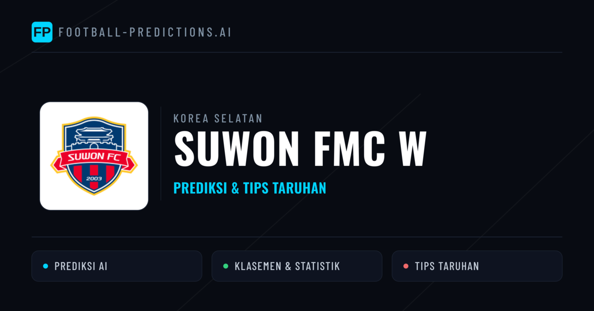 Suwon FMC W Prediksi & Statistik Piala Dunia